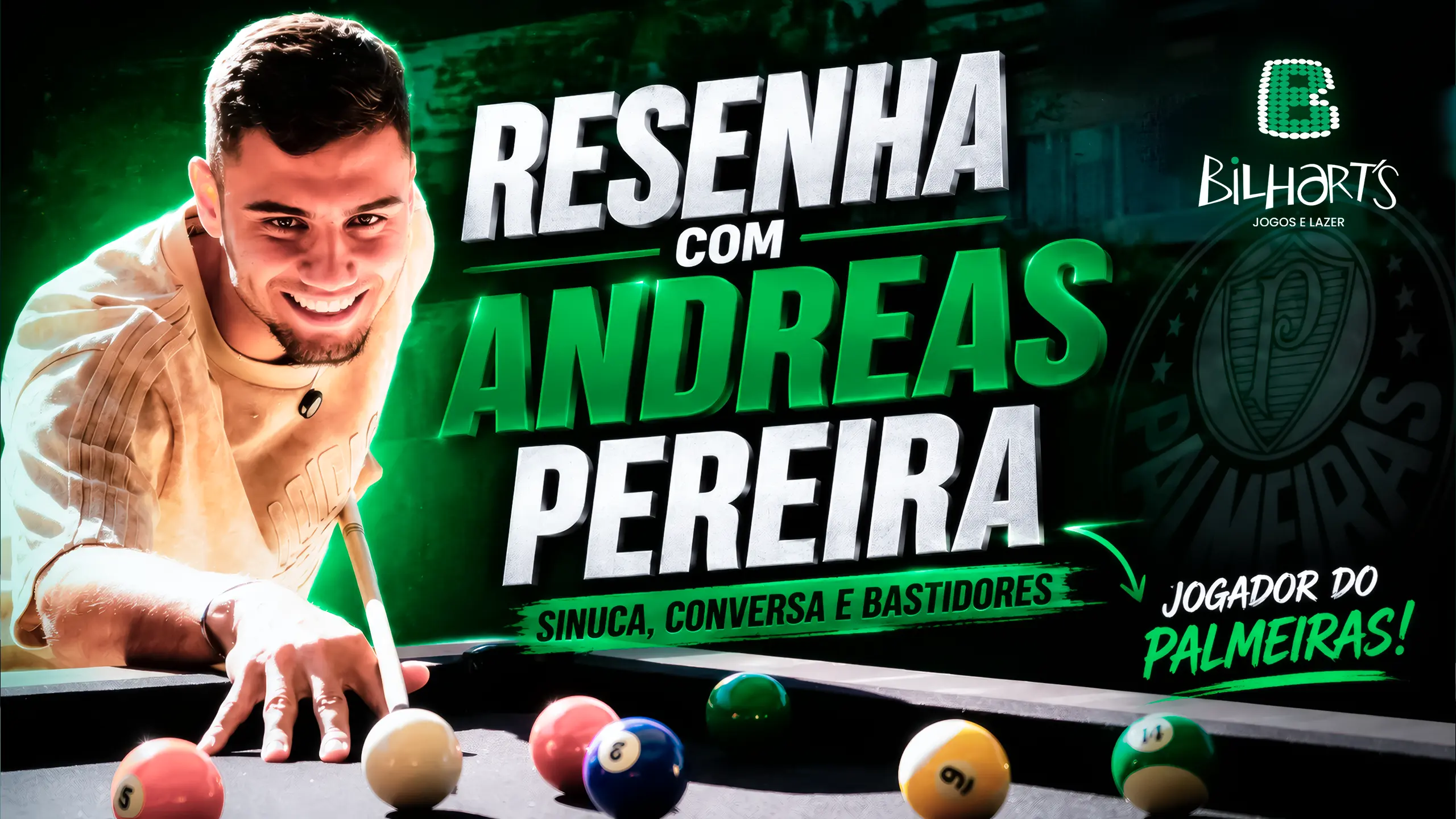 O que rolou na resenha com Andreas Pereira